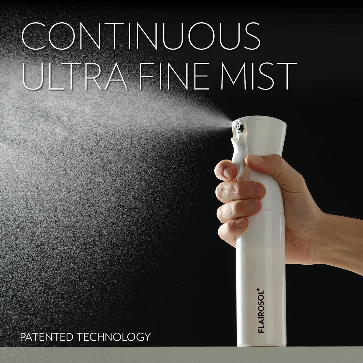Original Continuous Mister Spray Bottle, 10.1oz, Clear/Pink