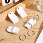 20 Pcs Paper Towel Dispenser Key, Universal Replacement, White