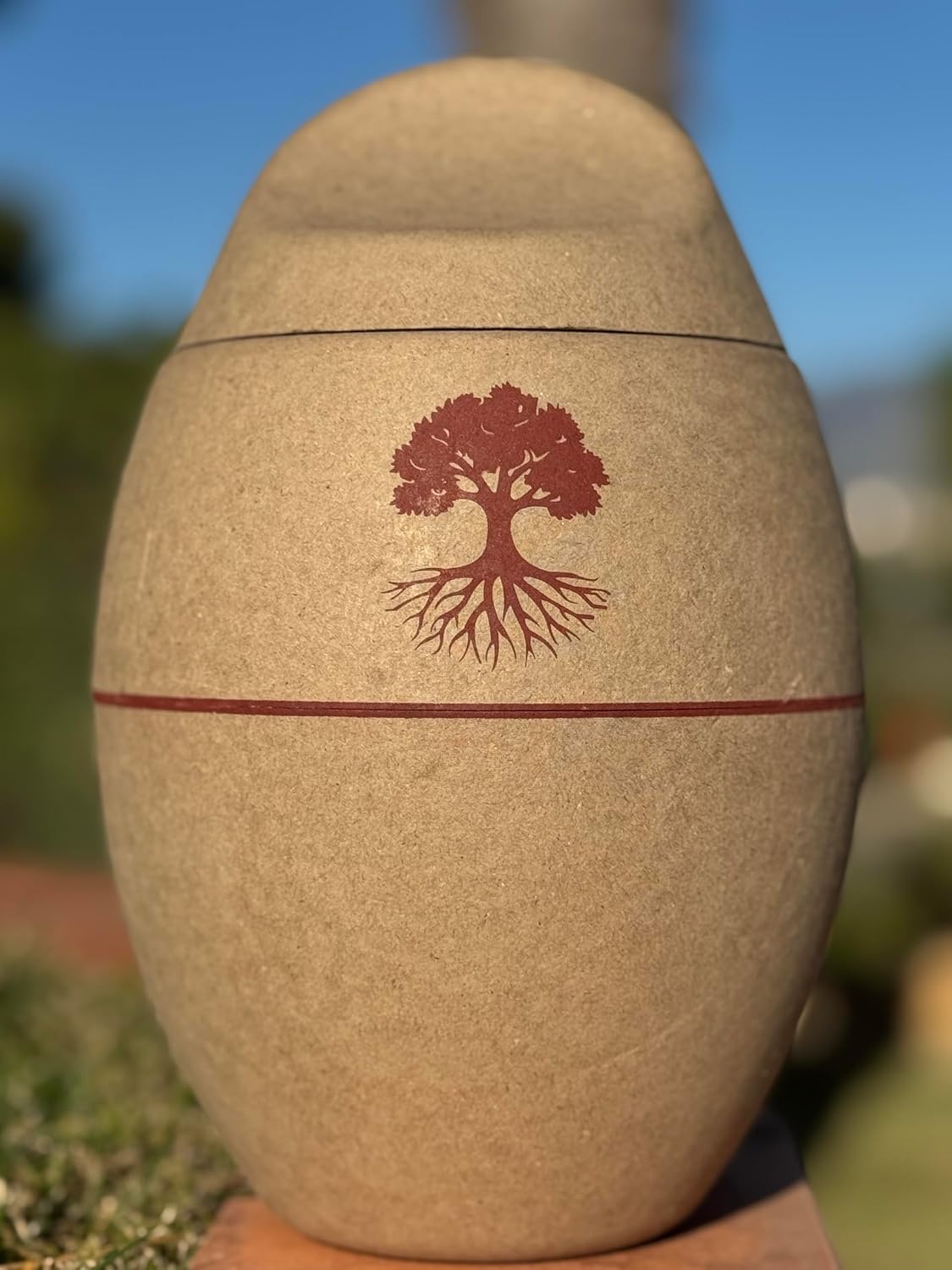 Biodegradable Urn for Human or Pet Ashes – Tree of Life