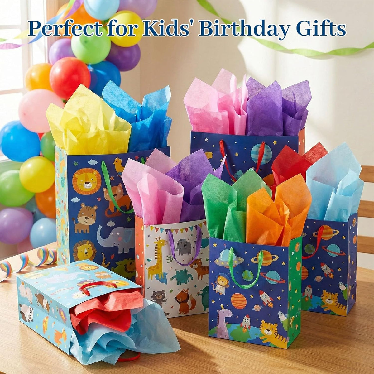 330 Sheets Tissue Paper Bulk, 14X10 inch Colored Gift Tissue Paper
