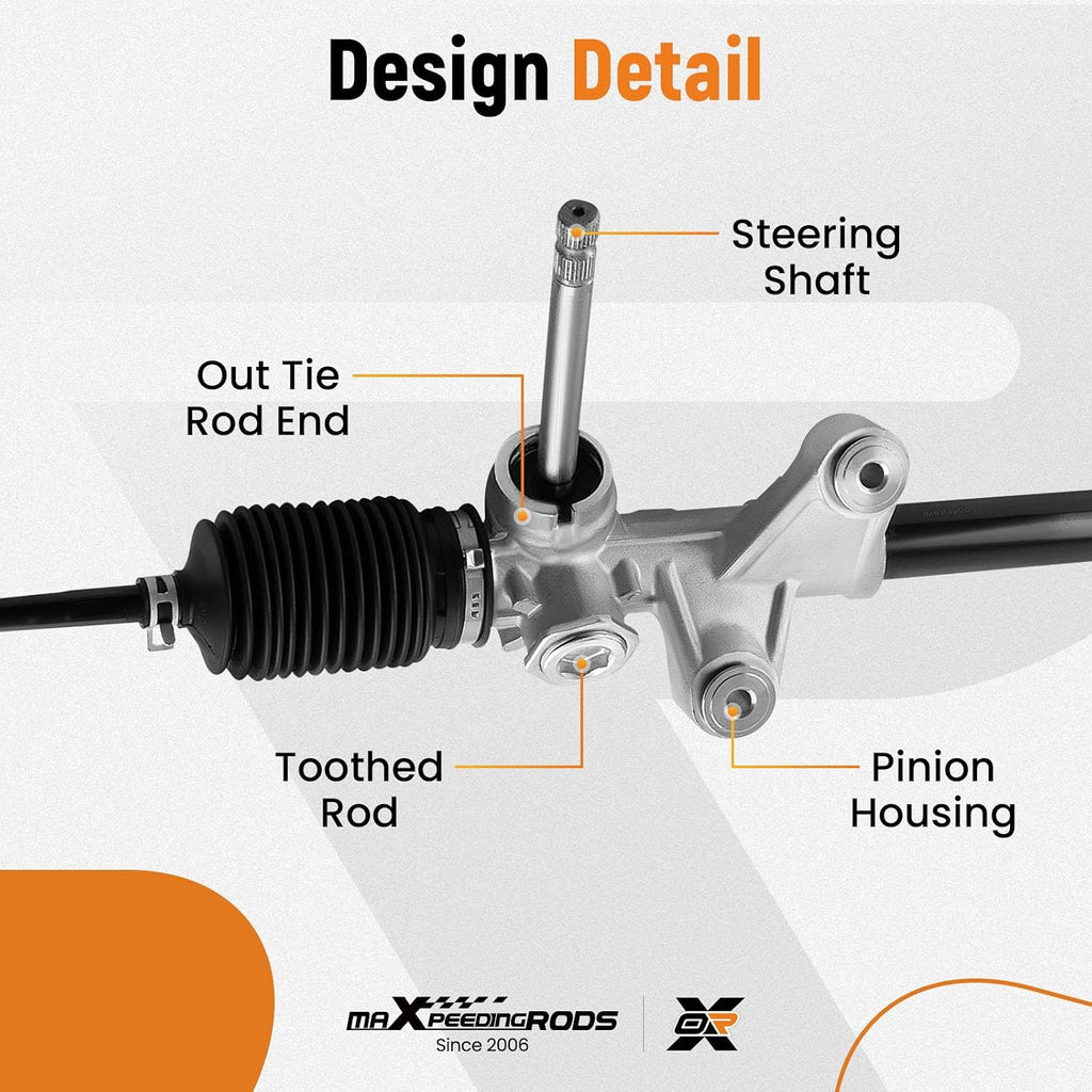 maXpeedingrods Manual Steering Rack and Pinion for Honda Civic 1992-1995