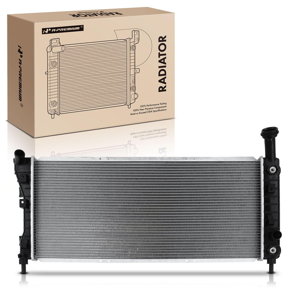A-Premium Engine Coolant Radiator Assembly with Transmission Oil Cooler