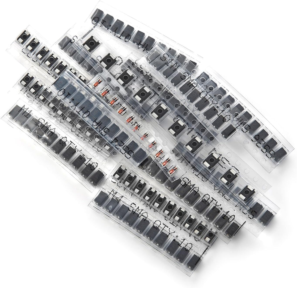 Chanzon 150pcs SMD Switching Schottky Rectifier Diode 15Values Assorted Kit