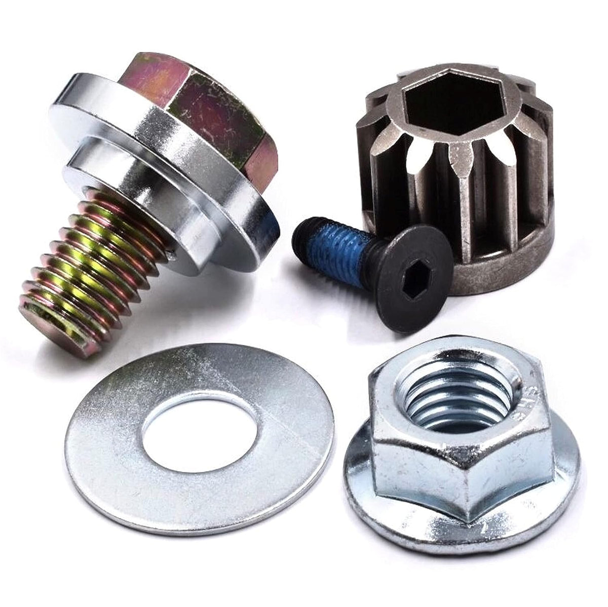 Improved Steering Gear Rebuild Kit for Ariens 21546335 Sector Plate & 21548920/21549002 Shaft Pinion, w/Precision