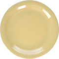 MMPR-6 Round Melamine Plate, 6.5-Inch, Tan, Medium (12 Count)