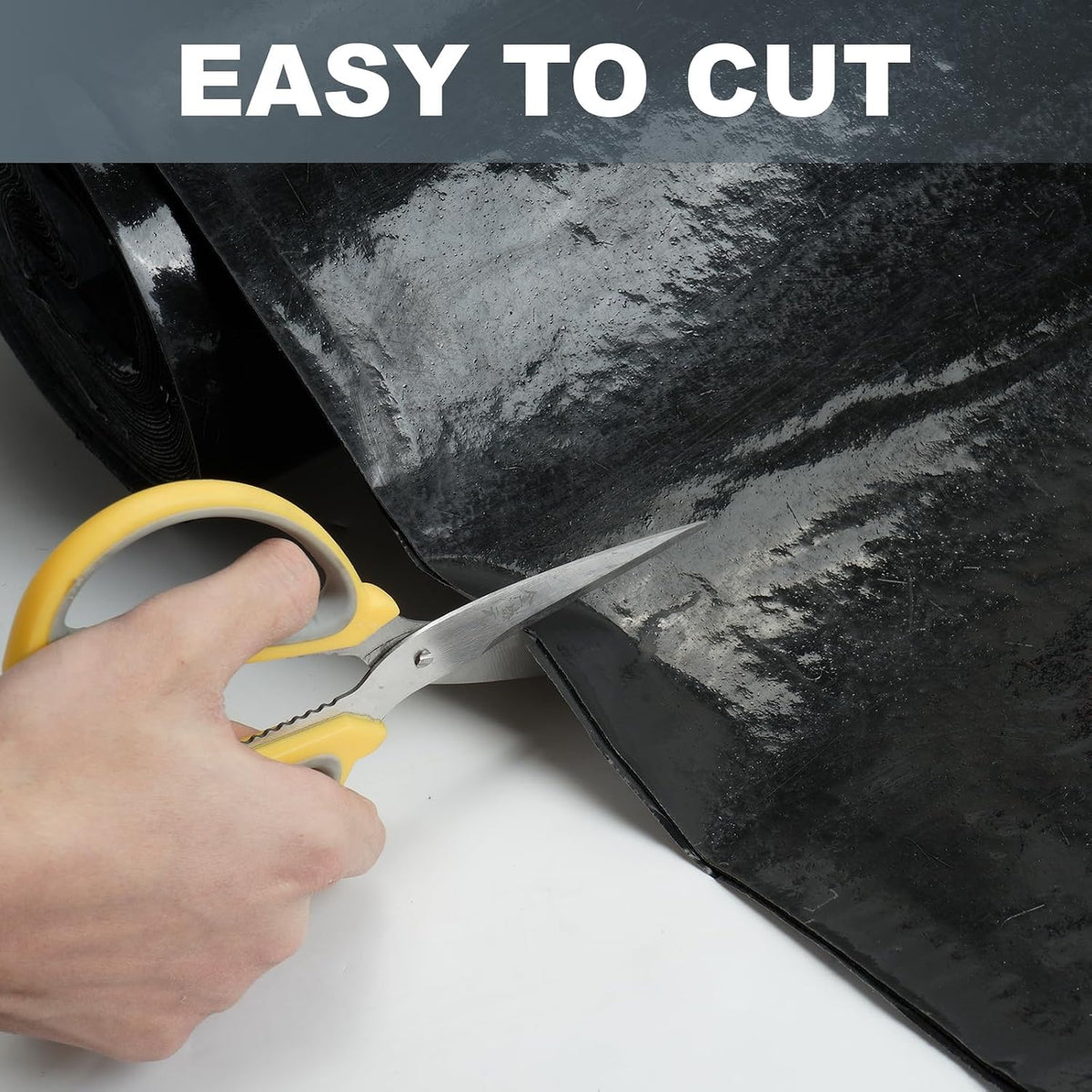 Self-Adhesive Waterproofing Roofing Roll,39in X 32.8ft Self Stick Roof Protector Underlayment,Rubber Roofing Membrane