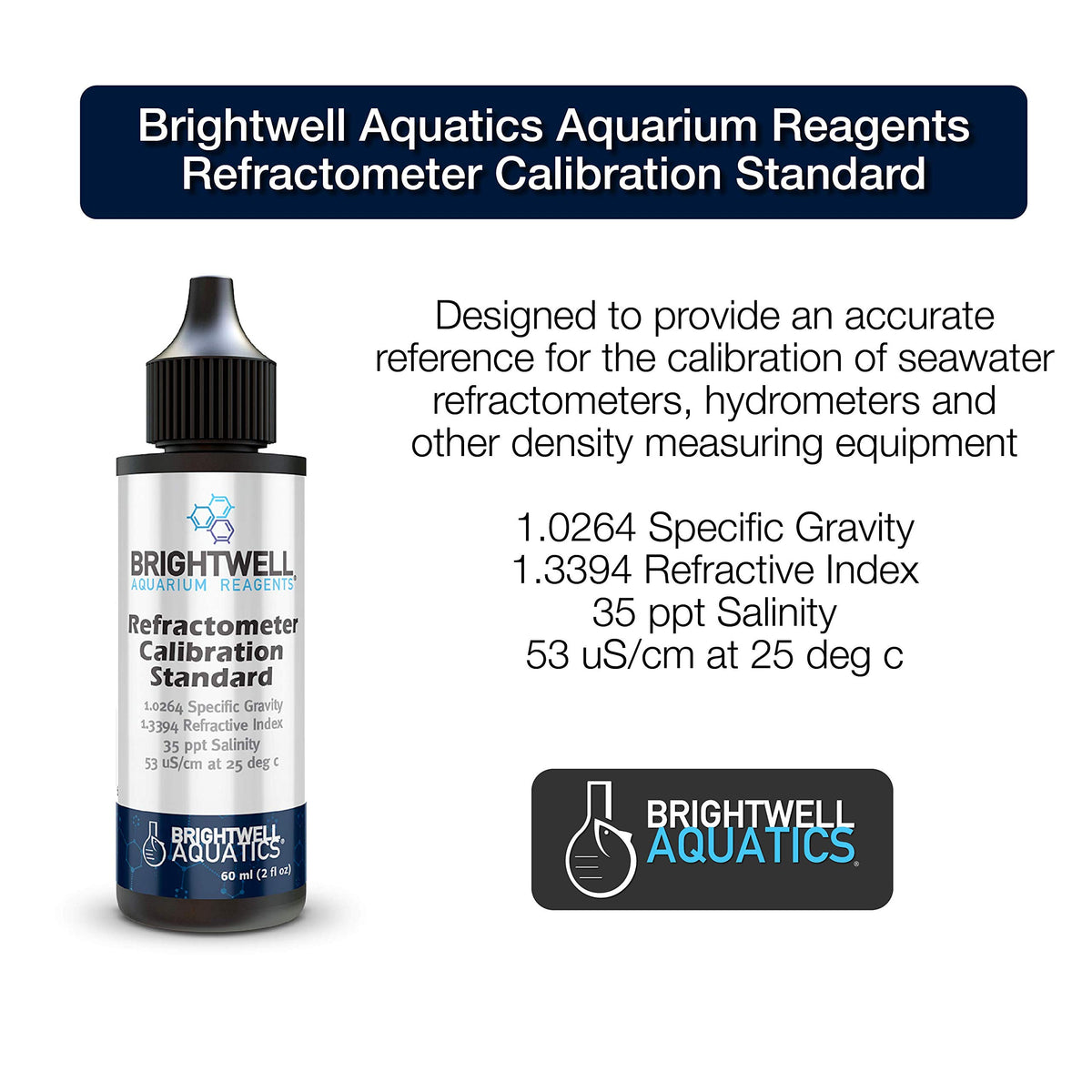 Refractometer Calibration Standard 60 ml