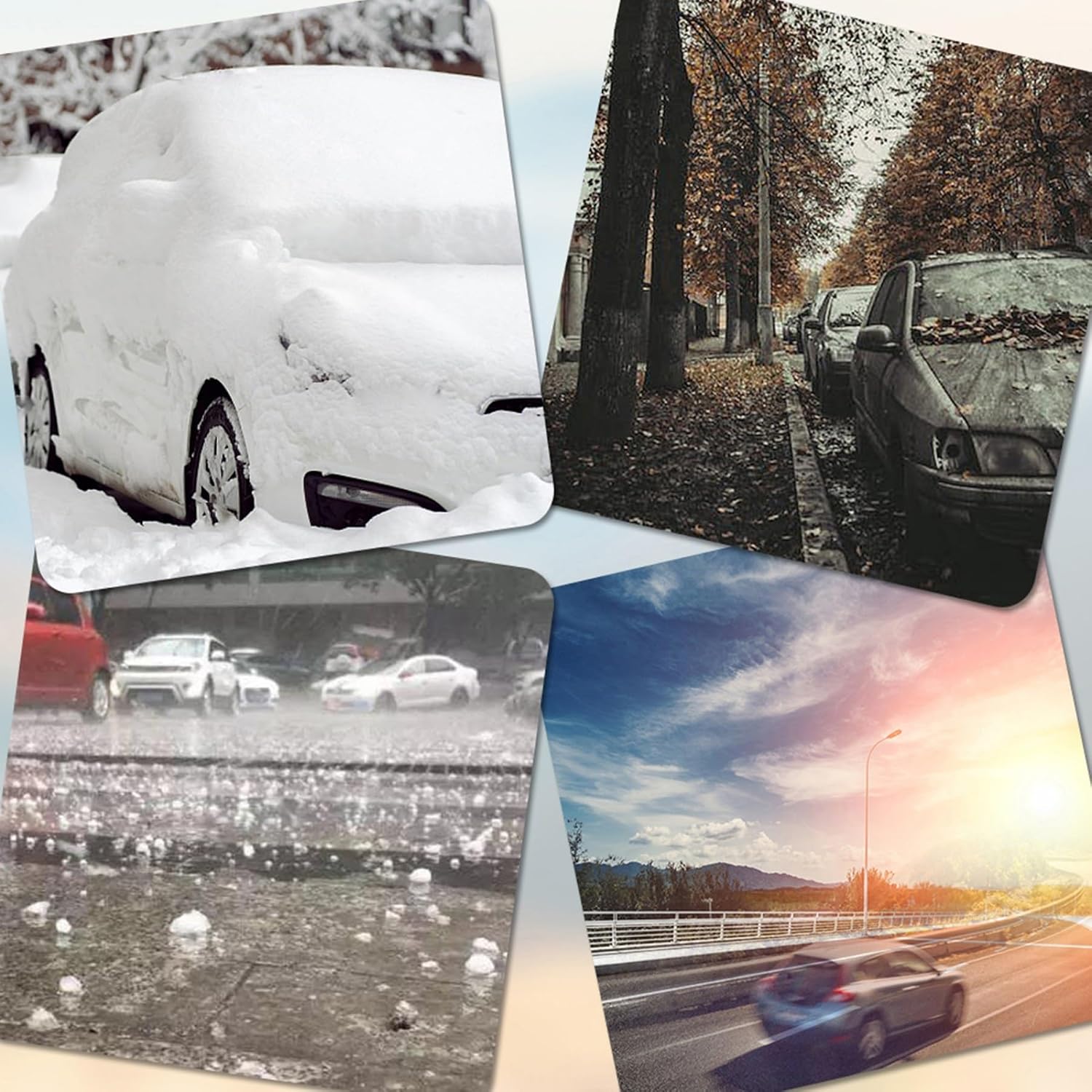 Hail Protector Car Cover Compatible with Mercedes Classe C C220 Outdoor Waterproof Anti-Hail Car Tarpaulin with