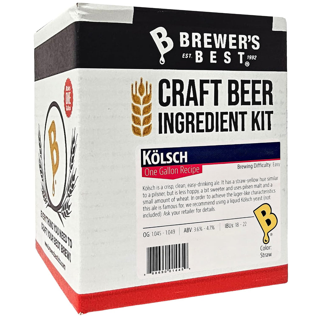 One Gallon Home Brew Beer Ingredient Kit (Kolsch)