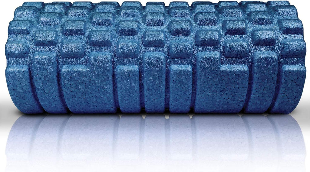 High Density Foam Roller for Exercise & Recovery | Firm, Patented Texture is ideal for pre- and post- workout