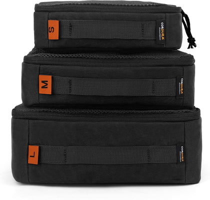 Packing Cubes for Travel, 3 Pack Cordura Tactical Luggage Organizer Bags Set for Outdoor Camping,Backpacking,Hiking