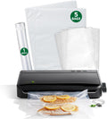 Vacuum Sealer Machine, Automatic Bag Detection, Sous Vide Friendly, with sealer bags, roll, handheld vacuum sealer