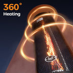 Propane Patio Heater, Stainless Steel Standing