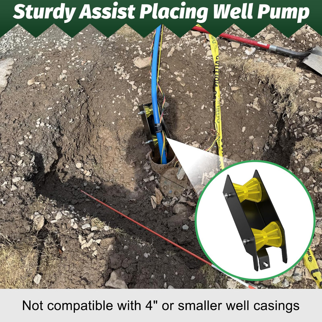 IRENPORU Well Pump Pulling Tool for Wire Cable Poly Pipe