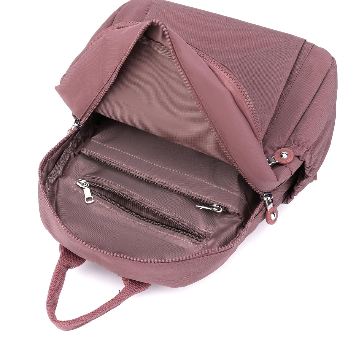 Mini Nylon Women Backpack Purse Lightweight Waterproof Travel Multi-Pockets