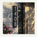 House Number for outside | Custom House Address Sign | 5" Tall numbers | Modern House Numbers | Vertical or