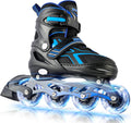 Torinx Inline Skates for Kids Boys Girls Ages 5-8 8-12 4-6 6-12 with Light Up Wheels, Adjustable Kids Roller Skates