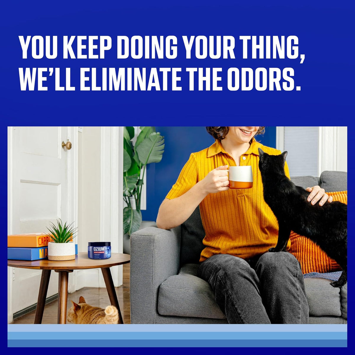 8 Oz. Odor Eliminating Gel, Air Freshener Alternative