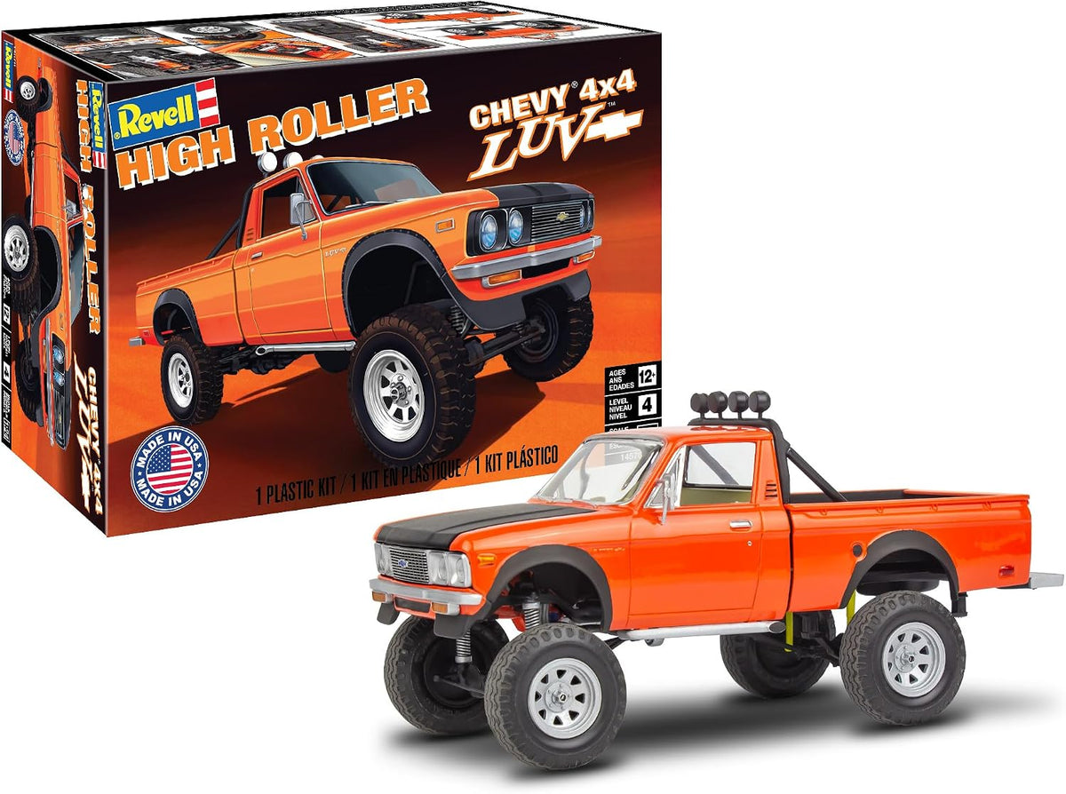 14576 Chevy LUV 4x4 High Roller 1:24 Scale 74-Piece Skill Level 4 Model Building Kit