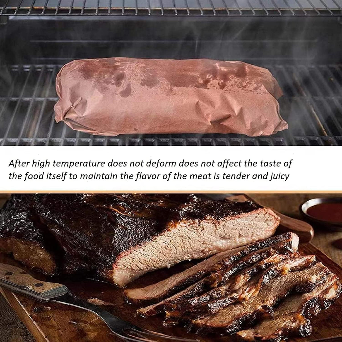 Pink Butcher Paper 17.5 in *50ft Butcher Paper Roll for Smoking Meat BBQ