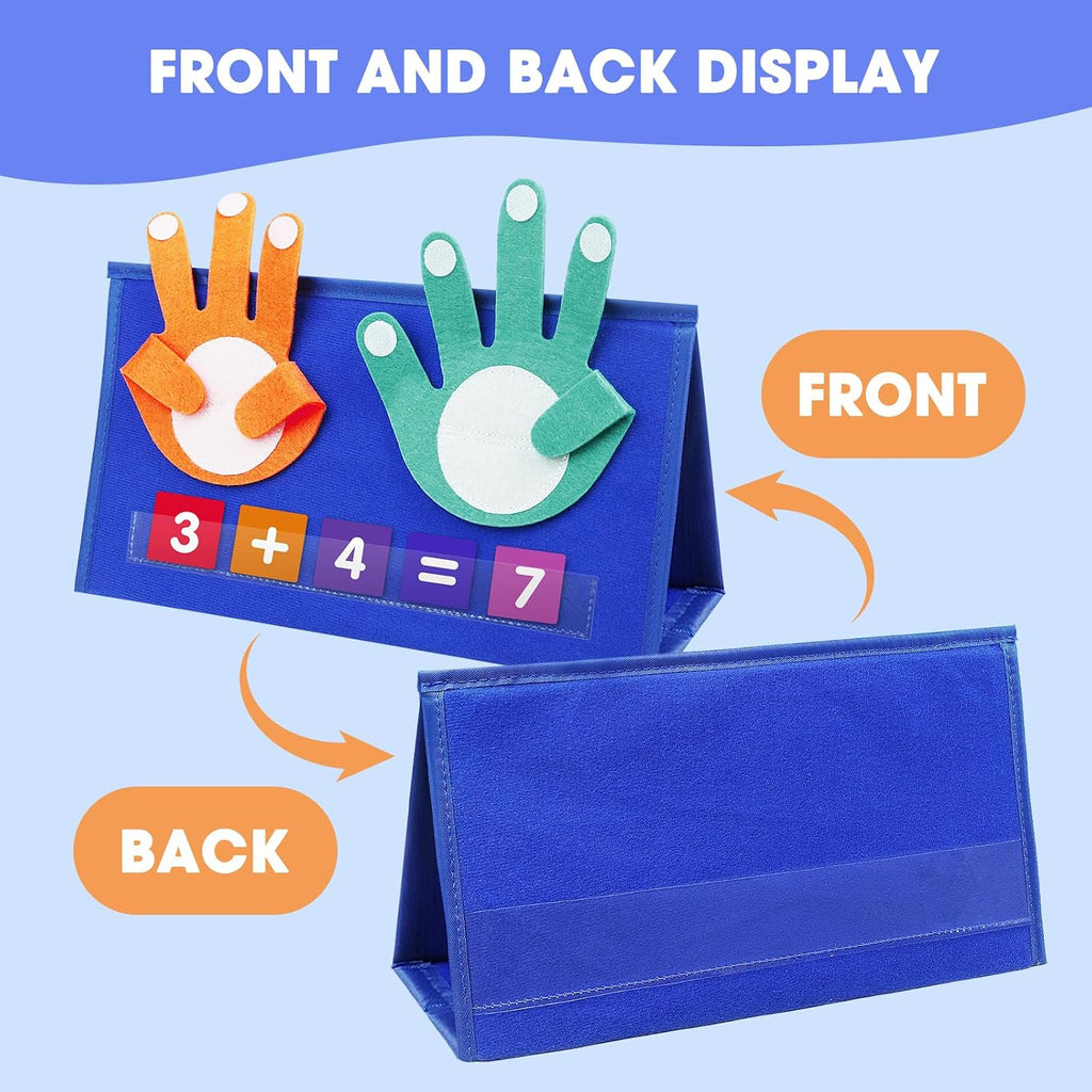 Preschool Learning Toys for Toddlers 3 4 5 Years Old, Montessori Educational Math Manipulates Number Counting Blocks