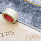 Strapping Tape Total 100yds, 5.5Mil x 2in x 50yds Strapping Tape 2 inch Heavy Duty Strong Tape Fiberglass Reinforced