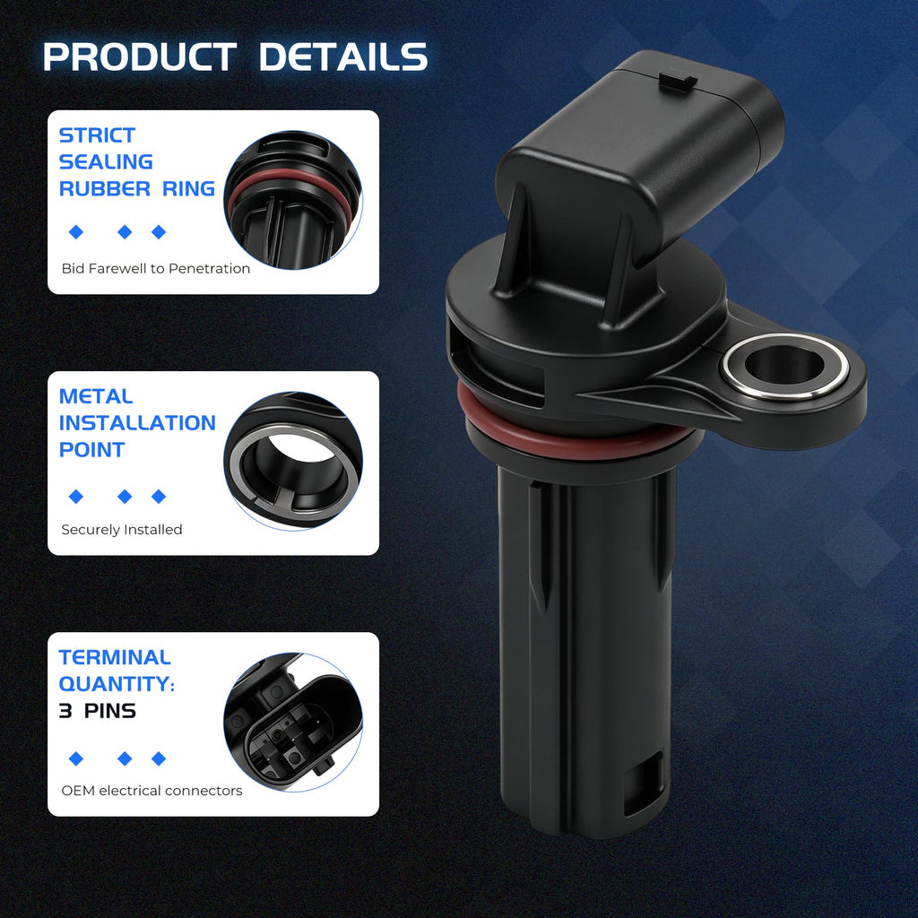 Engine Crankshaft Position Sensor for 2011-2023 Jeep Wrangler Cherokee
