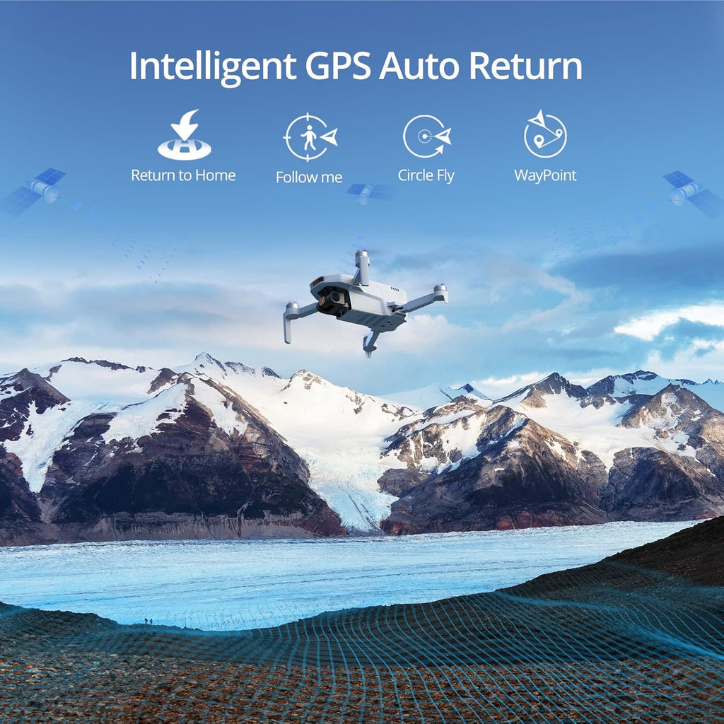 ATOM SE GPS Drone with 4K EIS Camera, Under 249g, 62 Mins Flight, 4KM FPV Transmission, Brushless Motor, Max Speed