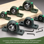 uxcell UCP206-18 Pillow Block Bearings, 1-1/8inch Bore Self Alignment