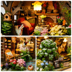 DIY Miniature House Kit for Adults Mini House Snow Tree House