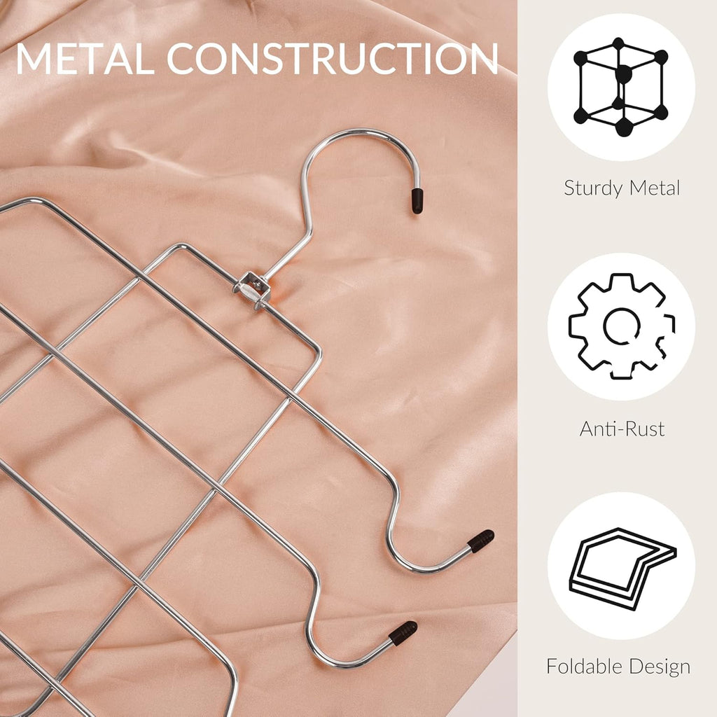 2 Pack Tank Top Hanger Space Saving, Bra Hangers for Closet Organizer, Hanging Bra Organizer Tank Tops Holder with 16