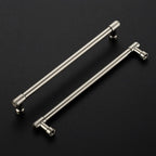 Brushed Nickel Kitchen Pulls Cabinet Handles 8 Inch 10 Pack