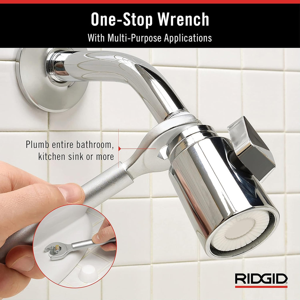 27023 Model 2002 One Stop 2-in-1 Wrench for Angle Stops, Straight Stops, and Compression Couplings