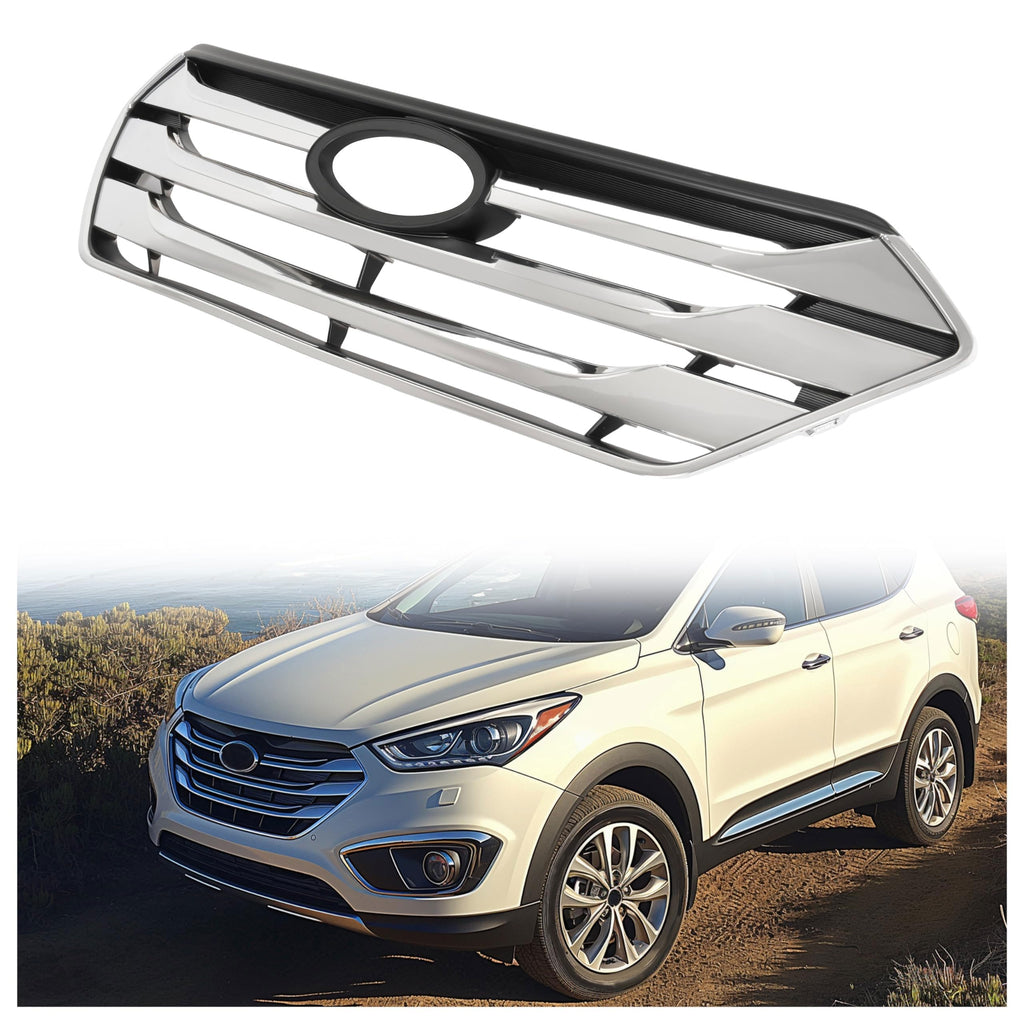 HECASA Grille Compatible with 2013-2016 Santa Fe