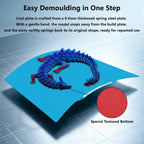 Cold Plate for Elegoo Neptune 4/Pro, AD 5M/Pro, 3D Printer Double Sided Low Temperature Cool Build Plate