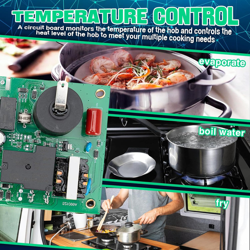 RV Furnace Control Ignition Circuit Board Part 520820 Fit for Suburban SF-20 SF-25 SF-30 SF-35 SF-42 SF20F SF-25F SF-30F SF-35F SFV-35Q SF-35FQ SF-42F SF-42Q NT Series NT-20SQ NT-30SP NT-34SP