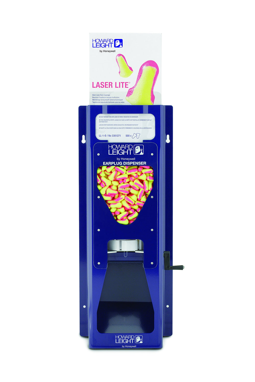 by Honeywell Leight Source 500 Earplug Dispenser (LS-500), blue