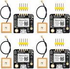 4-Pack GT-U7 GPS Module, USB Port, Active Antenna