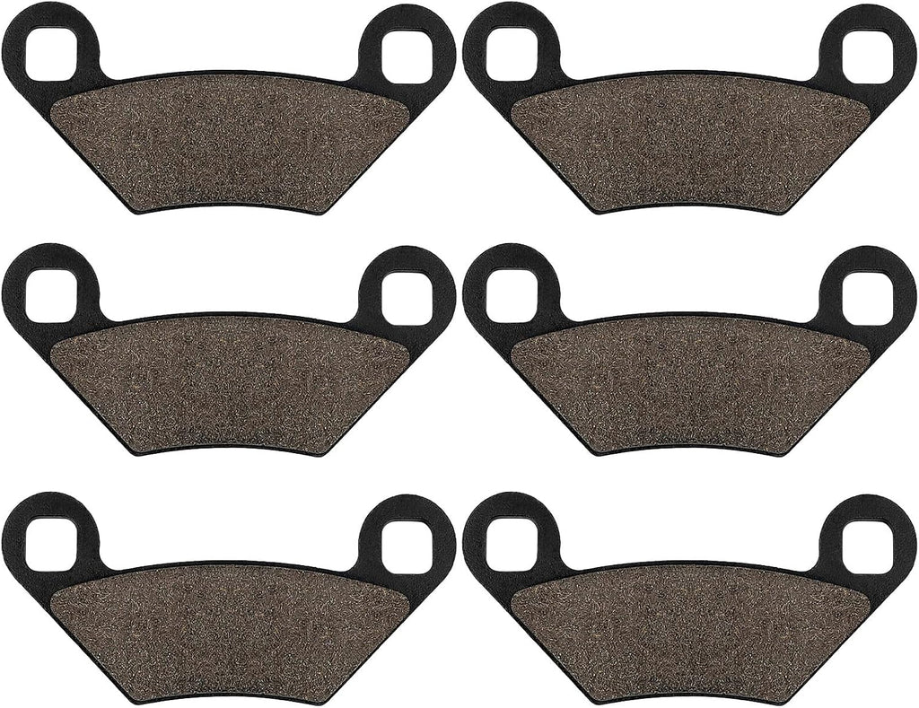 LOCOPOW Brake Pads For Polaris Sportsman 850 550 2009-2026 Front & Rear