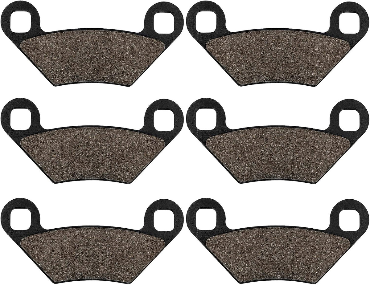 LOCOPOW Brake Pads For Polaris Sportsman 850 550 2009-2026 Front & Rear