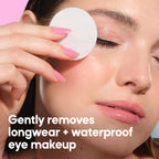 Longwear & Waterproof Eye Makeup Remover Pads, 120 Count