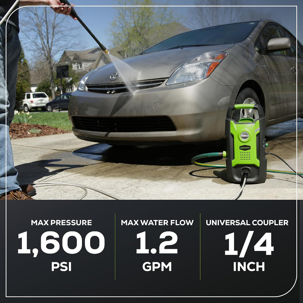 1600 PSI (1.2 GPM) Electric Pressure Washer