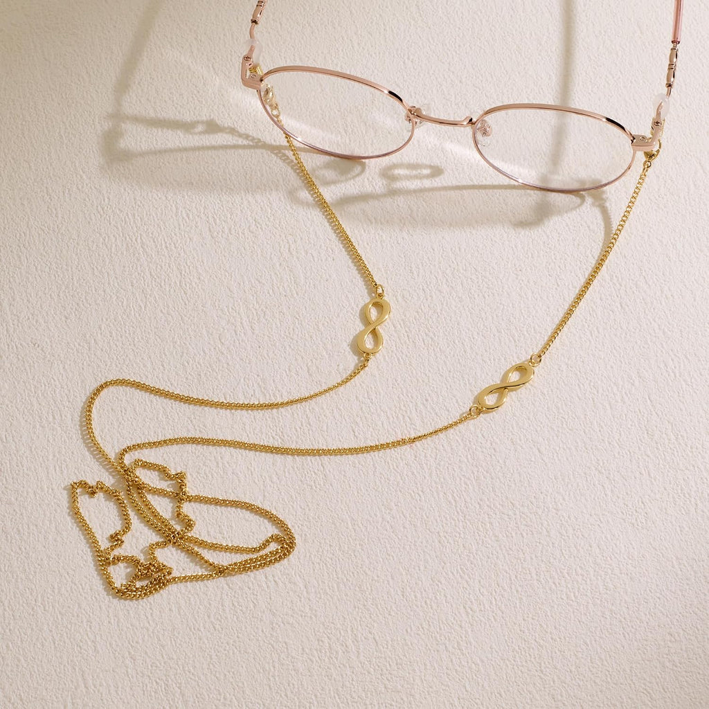 Glasses Chain, Eyeglass Strap For Women Sunglasses - 14K Gold Eyeglasses Chain, Eye Glasses Holders Around Neck