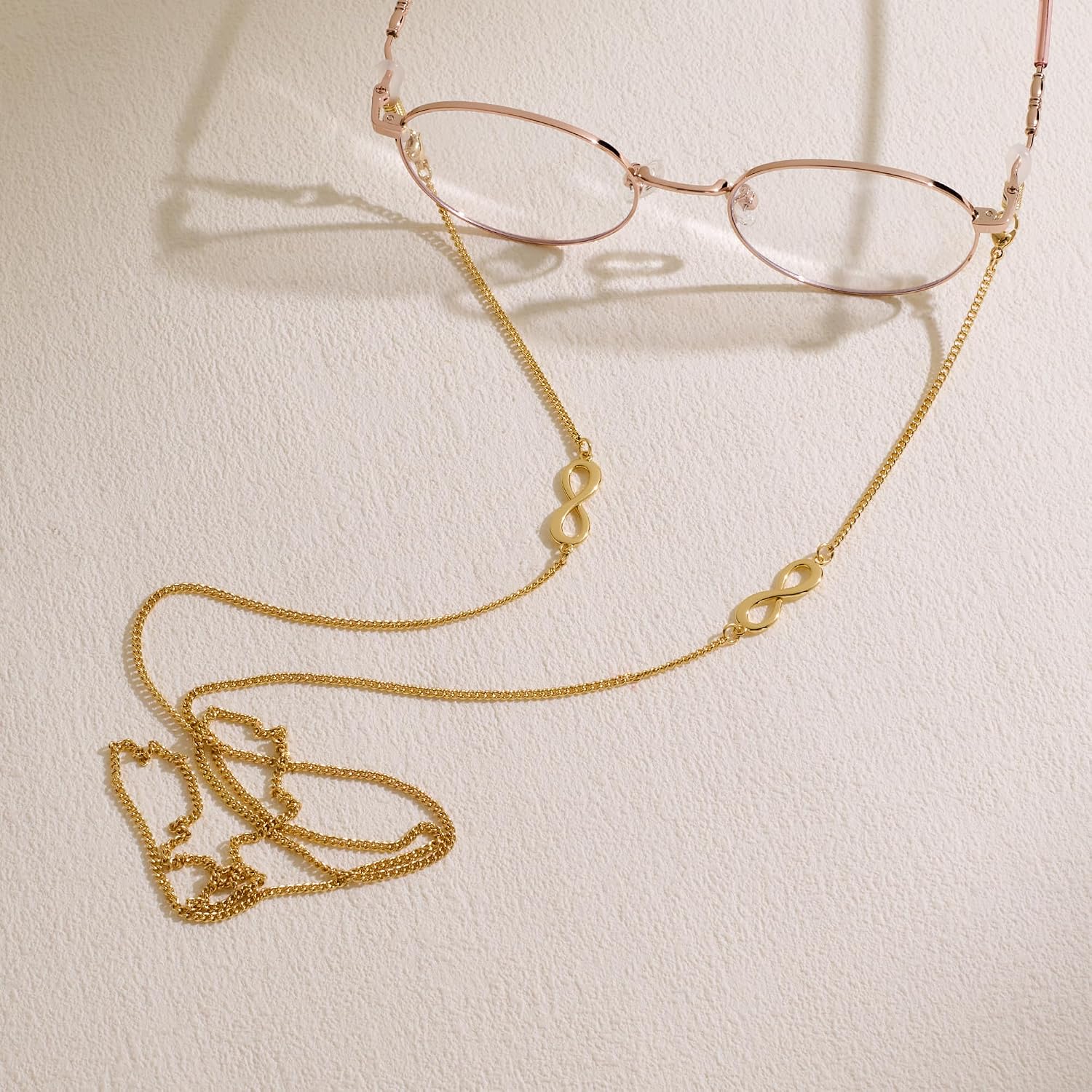 Glasses Chain, Eyeglass Strap For Women Sunglasses - 14K Gold Eyeglasses Chain, Eye Glasses Holders Around Neck