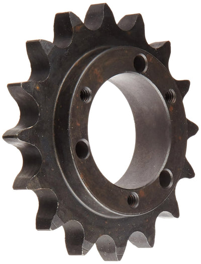 Martin Roller Chain Sprocket, QD Bushed, Type B Hub, Single Strand, 60 Chain Size, For Sds Bushing, 0.75" Pitch, 22 Teeth, 2" Max Bore Dia., 5.666" OD, 3.188" Hub Dia., 0.459" Width
