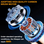 JIAWANSHUN DC24V Vibration Motor 3800RPM with Speed Adapter