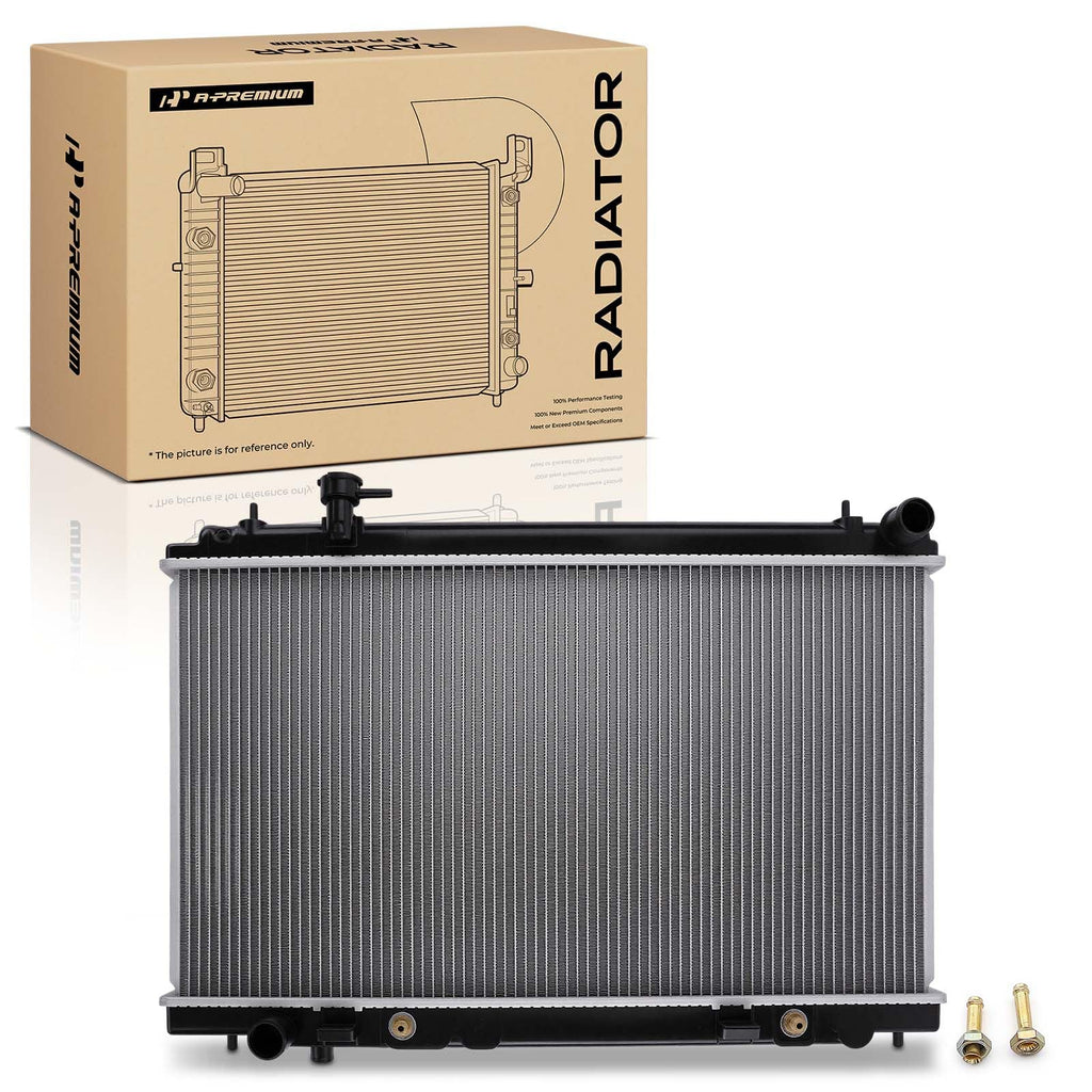 A-Premium Engine Coolant Radiator Assembly with Transmission Oil Cooler