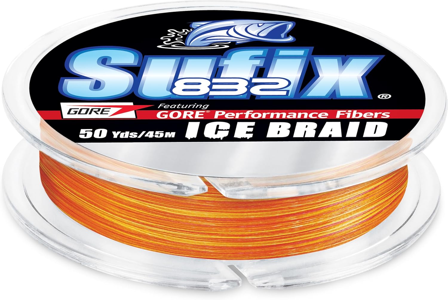 Advanced 832 Ice Braid Fishing Line, High-Strength, Low-Stretch Ice Fishing Braid for Extreme Cold Durability, 50