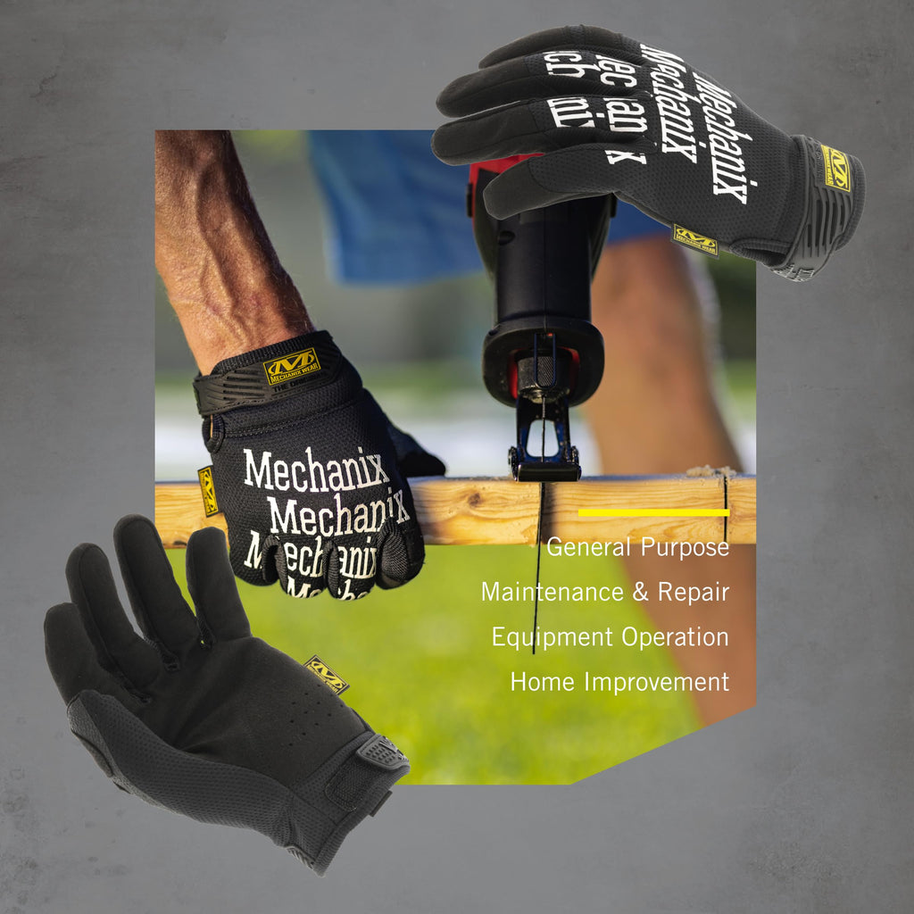 Original Touchscreen Work Gloves, X-Large, Black
