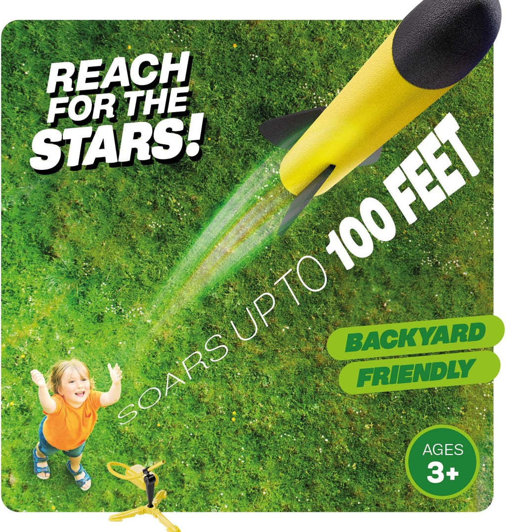 Rocket Launcher for Kids - Outdoor Toys for Kids Ages 4-8 Years - 3 4 5 6 7 Year Old Boy Birthday Gift - Rockets Kids